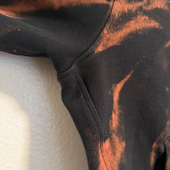 lululemon - Steady State Pullover Black Hoodie - Mens XL - UNIQUE REVERSE DYE - Picture 7 of 14